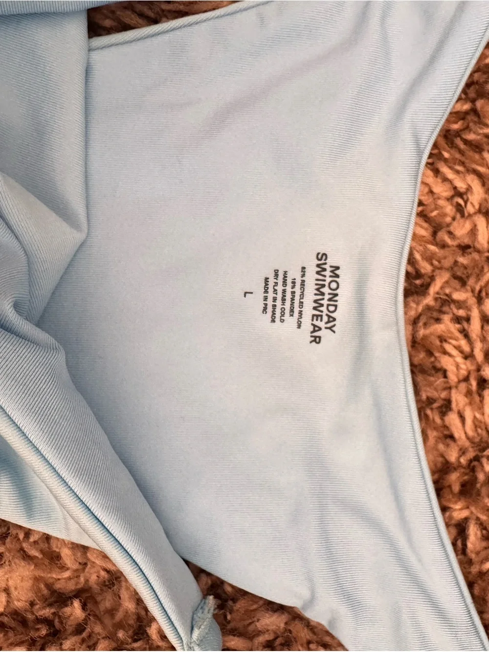 Monday Swimwear Light Blue Bikini Bottom